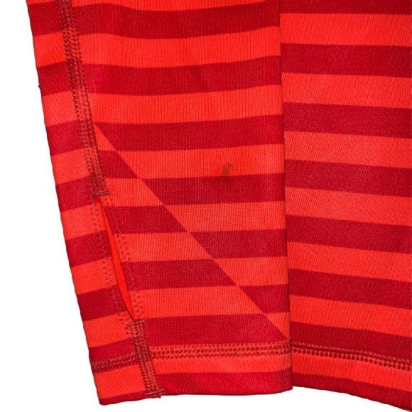 Nike Pro Dri Fit Fitted Long Sleeve Striped Top - Picture 7 of 8